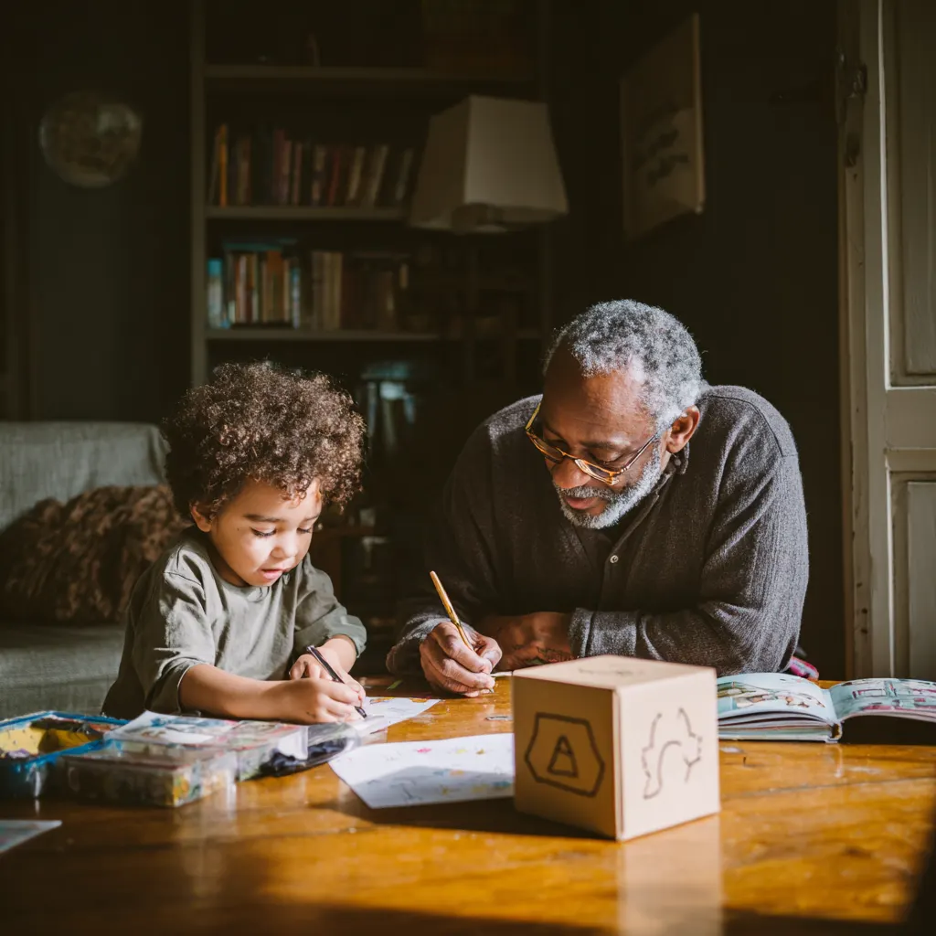 Geschichten-Würfel basteln
